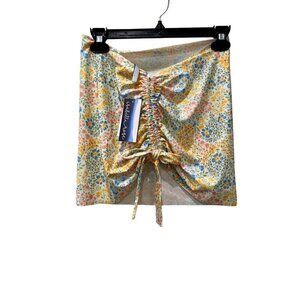 New Isabella Rose Women's Size M Homegrown Floral Swim Tube Skirt